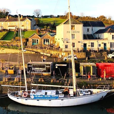 מלון Stunning Yacht Sea Lion In Charlestown Harbour, Cornwall מראה חיצוני תמונה